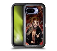 Head Case Designs Officially Licensed WWE LED Seth Rollins Ultra-Armoured Shockproof Case [Military Grade Protection] Compatible With Google Pixel 9A