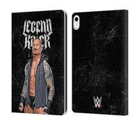 Head Case Designs Officially Licensed WWE Legend Killer Randy Orton Leather Wallet Case Compatible With Apple iPad 10.9 2022/2025