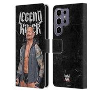 Head Case Designs Officially Licensed WWE Legend Killer Randy Orton Leather Wallet Case Compatible With Samsung Galaxy S25 Ultra