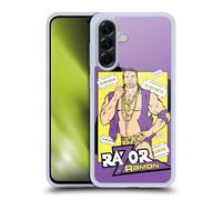 Head Case Designs Officially Licensed WWE Legends Illustrated Razor Ramon Gel Case [Military Grade Protection] Compatible With Samsung Galaxy A56 5G