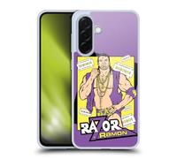 Head Case Designs Officially Licensed WWE Legends Illustrated Razor Ramon Gel Case [Military Grade Protection] Compatible With Samsung Galaxy A36 5G