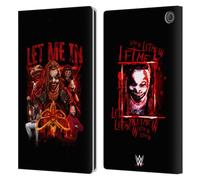Head Case Designs Officially Licensed WWE Let Me In Bray Wyatt Leather Wallet Case Compatible With Amazon Fire Max 11 2023