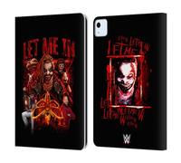 Head Case Designs Officially Licensed WWE Let Me In Bray Wyatt Leather Wallet Case Compatible With Apple iPad Air 11 2020/2022/2024/2025