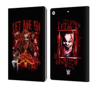 Head Case Designs Officially Licensed WWE Let Me In Bray Wyatt Leather Wallet Case Compatible With Apple iPad 10.2 2019/2020/2021
