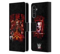 Head Case Designs Officially Licensed WWE Let Me In Bray Wyatt Leather Wallet Case Compatible With Samsung Galaxy A13 5G (2021)