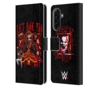 Head Case Designs Officially Licensed WWE Let Me In Bray Wyatt Leather Wallet Case Compatible With Samsung Galaxy A17 4G / 5G