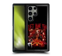 Head Case Designs Officially Licensed WWE Let Me In Bray Wyatt Ultra-Armoured Shockproof Case Compatible With Samsung Galaxy S23 Ultra 5G
