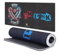 Head Case Designs Officially Licensed WWE Lightning Fists CM Punk 37.4 x 15.75 x 0.16 inches (900 x 400 mm) - XL Gaming Office Desk PC Keyboard Mouse Mat Pad