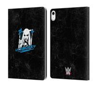 Head Case Designs Officially Licensed WWE Liv Forever Liv Morgan Leather Wallet Case Compatible With Apple iPad 10.9 2022/2025