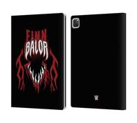 Head Case Designs Officially Licensed WWE Lock Up Finn Balor Leather Wallet Case Compatible With Apple iPad Pro 13 M4 2024