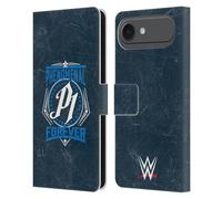 Head Case Designs Officially Licensed WWE Logo Aj Styles Leather Wallet Case Compatible With Apple iPhone 17 Air