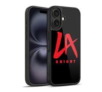 Head Case Designs Officially Licensed WWE Logo LA Knight Gel Armour Case [Military Grade Protection] Compatible With Apple iPhone 16