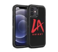 Head Case Designs Officially Licensed WWE Logo LA Knight Ultra-Armoured Shockproof Case [Military Grade Protection] Compatible With Apple iPhone 12 / iPhone 12 Pro