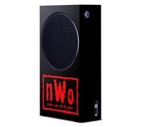 Head Case Designs Officially Licensed WWE Logo NWO Game Console Wrap Case Cover Compatible With Xbox Series S Console