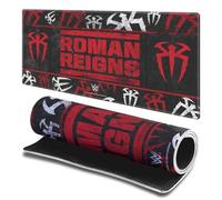 Head Case Designs Officially Licensed WWE Logo Pattern Roman Reigns 23.62 x 11.81 x 0.12 inches (600 x 300 mm) - L Gaming Office Desk PC Keyboard Mouse Mat Pad