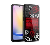 Head Case Designs Officially Licensed WWE Logo Pattern Roman Reigns Gel Armour Case [Military Grade Protection] Compatible With Samsung Galaxy A25 5G
