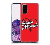 Head Case Designs Officially Licensed WWE Logo Shawn Michaels Gel Case [Military Grade Protection] Compatible With Samsung Galaxy S20 / S20 5G