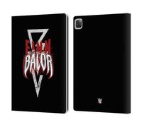 Head Case Designs Officially Licensed WWE Logotype Finn Balor Leather Wallet Case Compatible With Apple iPad Pro 13 M4 2024