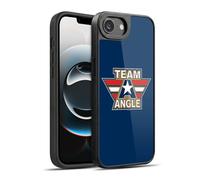 Head Case Designs Officially Licensed WWE Logotype Kurt Angle Gel Armour Case [Military Grade Protection] Compatible With Apple iPhone 16e / iPhone 17e