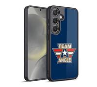 Head Case Designs Officially Licensed WWE Logotype Kurt Angle Gel Armour Case [Military Grade Protection] Compatible With Samsung Galaxy S24 5G