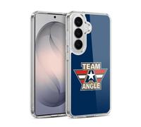 Head Case Designs Officially Licensed WWE Logotype Kurt Angle Gel Case [Military Grade Protection] Compatible with Samsung Galaxy S26 and Compatible with MagSafe