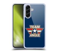 Head Case Designs Officially Licensed WWE Logotype Kurt Angle Gel Case [Military Grade Protection] Compatible With Samsung Galaxy A56 5G