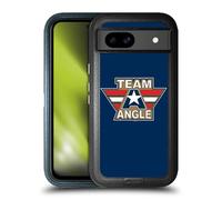 Head Case Designs Officially Licensed WWE Logotype Kurt Angle Ultra-Armoured Shockproof Case [Military Grade Protection] Compatible With Google Pixel 8a