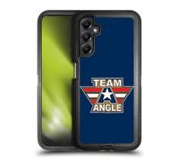 Head Case Designs Officially Licensed WWE Logotype Kurt Angle Ultra-Armoured Shockproof Case [Military Grade Protection] Compatible With Samsung Galaxy A05s
