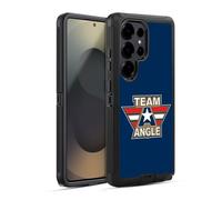 Head Case Designs Officially Licensed WWE Logotype Kurt Angle Ultra-Armoured Shockproof Case [Military Grade Protection] Compatible With Samsung Galaxy S25 Ultra