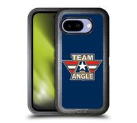 Head Case Designs Officially Licensed WWE Logotype Kurt Angle Ultra-Armoured Shockproof Case [Military Grade Protection] Compatible With Google Pixel 9A