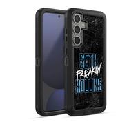 Head Case Designs Officially Licensed WWE Logotype Seth Rollins Ultra-Armoured Shockproof Case [Military Grade Protection] Compatible With Samsung Galaxy S24 FE