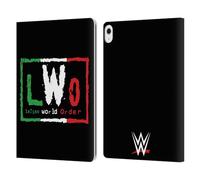 Head Case Designs Officially Licensed WWE LWO Flag Of Mexico Latino World Order Leather Wallet Case Compatible With Apple iPad Air 13 2024/2025