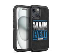 Head Case Designs Officially Licensed WWE Main Event Jey Uso Ultra-Armoured Shockproof Case [Military Grade Protection] Compatible With Apple iPhone 15