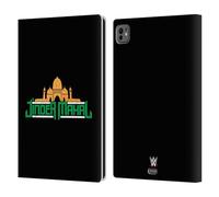 Head Case Designs Officially Licensed WWE Modern Day Maharajah Jinder Mahal Leather Wallet Case Compatible With Apple iPad Pro 11 M4/M5 2024/2025
