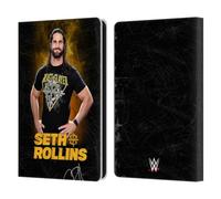 Head Case Designs Officially Licensed WWE Monday Night Messiah Seth Rollins Leather Wallet Case Compatible With Amazon Kindle Paperwhite 6