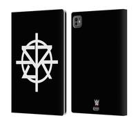 Head Case Designs Officially Licensed WWE Mono Logo Seth Rollins Leather Wallet Case Compatible With Apple iPad Pro 11 M4 2024