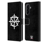 Head Case Designs Officially Licensed WWE Mono Logo Seth Rollins Leather Wallet Case Compatible With Samsung Galaxy A17 4G / 5G