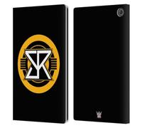 Head Case Designs Officially Licensed WWE Monogram Seth Rollins Leather Wallet Case Compatible With Amazon Fire Max 11 2023