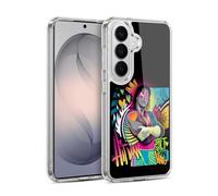 Head Case Designs Officially Licensed WWE Neon Art Bret Hart Gel Case [Military Grade Protection] Compatible With Samsung Galaxy S26
