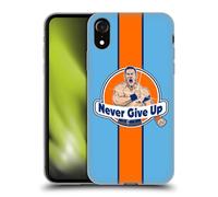 Head Case Designs Officially Licensed WWE Never Give Up John Cena Gel Case [Military Grade Protection] Compatible With Apple iPhone XR