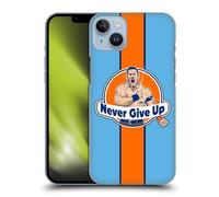 Head Case Designs Officially Licensed WWE Never Give Up John Cena Hard Back Case Compatible With Apple iPhone 14 Plus
