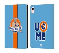 Head Case Designs Officially Licensed WWE Never Give Up John Cena Leather Wallet Case Compatible With Apple iPad mini (2021/2024)