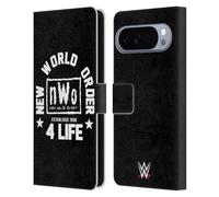 Head Case Designs Officially Licensed WWE New World Order 4 Life Superstars 7 Leather Wallet Case Compatible With Google Pixel 10 Pro XL