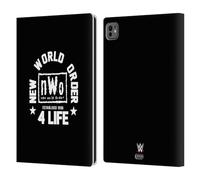 Head Case Designs Officially Licensed WWE New World Order 4 Life Superstars 7 Leather Wallet Case Compatible With Apple iPad Pro 11 M4 2024