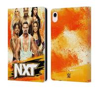 Head Case Designs Officially Licensed WWE NXT Pay-Per-View Superstars Leather Wallet Case Compatible With Apple iPad mini (2021/2024)