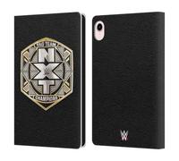 Head Case Designs Officially Licensed WWE NXT Tag Team Championship Title Belts Leather Wallet Case Compatible With Apple iPad mini (2021/2024)