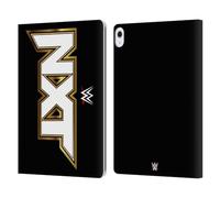 Head Case Designs Officially Licensed WWE NXT TV Program Logo Leather Wallet Case Compatible With Apple iPad Air 13 2024/2025
