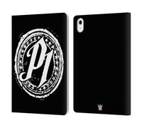 Head Case Designs Officially Licensed WWE P1 Aj Styles Leather Wallet Case Compatible With Apple iPad Air 11 2020/2022/2024/2025