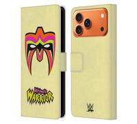 Head Case Designs Officially Licensed WWE Parts Unknown Ultimate Warrior Leather Wallet Case Compatible With Apple iPhone 17 Pro Max