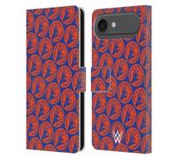 Head Case Designs Officially Licensed WWE Pattern 2017 John Cena Leather Wallet Case Compatible With Apple iPhone 17 Air